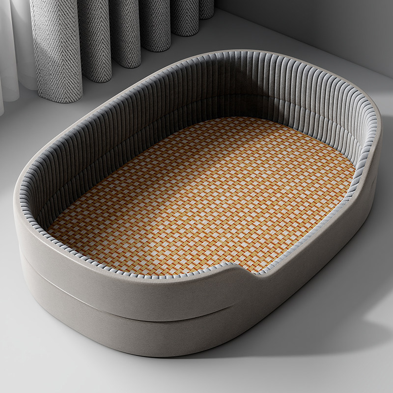 Pet Supplies In Australia - Party Australia Grey Dog Bed Durable