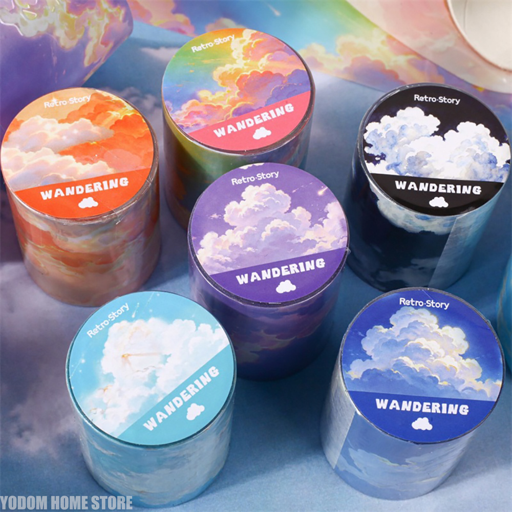 50mm X 2m PET Sky Clouds Tape  - огляд і ціна Pet X Supplies & Tack Grooming